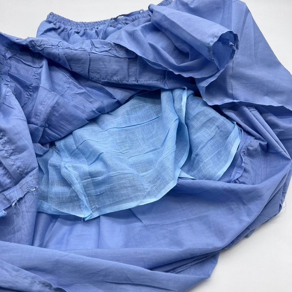 Cottagecore Long Skirt Baby Blue - Picture 3 of 8